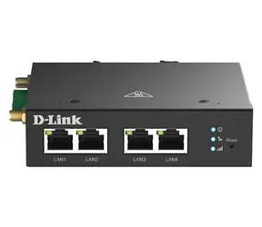 D-Link 4G Multi-Connect Modem 4x černá / Modem / 4G LTE / 4x RJ-45 / Firewall