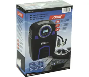 Compass CORA / Kompresor / 12V / 22 l-m / Tlak 8,2 bar / LED svítilna