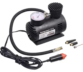 Compass KLASIK / Kompresor / 12V / 18 Bar (250 PSI) / měřič tlaku / adaptér na autoventilek