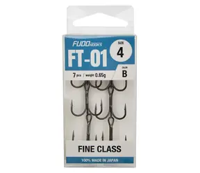 Fudo Hooks Treble / Trojháček / vel. 4 / bal. 7 ks