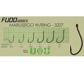 FUDO HOOKS Háček Maruseigo Ring vel. 6 / bal. 11 ks