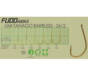 FUDO HOOKS Háček Tanago Brl vel. 11 / 14 ks