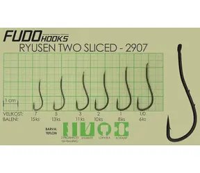 FUDO HOOKS® Háček Ryusen vel. 1/0 / 6 ks / Montáže a bižuterie