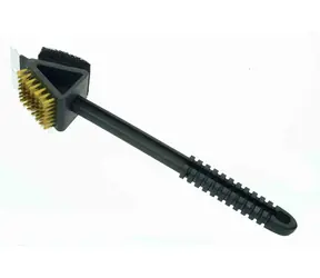 Rulyt Kartáč na čištění grilu 3v1 / Kartáč na čištění grilu / velký / 35 cm