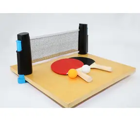 RULYT Set na pingpong / 2x pálka / 3x míček / síťka s držákem