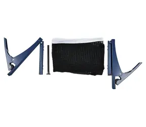 RULYT Síť na stolní tenis s držáky / 182x15 cm / do desky max. 4 cm / polyester, ocel
