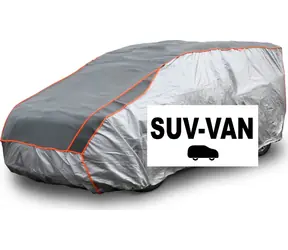 Compass Ochranná plachta proti kroupám SUV-VAN / Ochranná plachta na auto / 530 × 205 × 160 cm / stříbrná