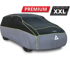 Compass PREMIUM XXL / Ochranná plachta na auto / proti kroupám / 570 x 203 x 119 cm