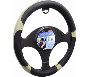 Compass Potah volantu GRIP béžový / Potah volantu / 37-39 cm