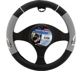Compass Potah volantu RALLY šedá / Potah volantu / O 37-39 cm