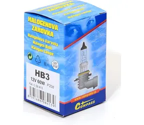 Compass HB3 / Autožárovka / 60W / 12V / P20d / UV filtr