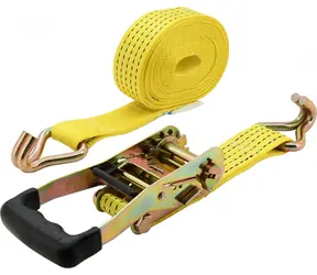 Compass Popruh s ráčnou a háky 6 m / Upínací popruh / 2500 daN / šířka 50 mm / TÜV/GS