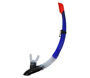 CALTER ADULT 63PVC-SILICON modrá / Šnorchl / PVC/silikon