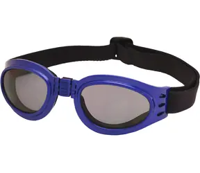 RULYT TTBLADE FOLD metalická modrá / Sportovní brýle / Skládací / UV400 / Anti-fog