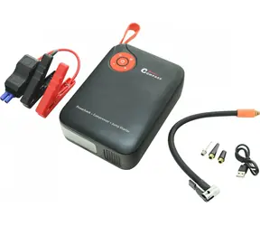 Compass AKU DIGITAL / Autokompresor a startovací zdroj / powerbanka 7200 mAh / 600 A / USB-C