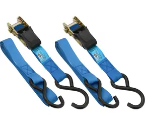Compass Popruh upínací s ráčnou a háky 2ks / Upínací popruh / 25 mm x 4,5 m / 250 daN / TÜV