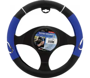 Compass Potah volantu RALLY modrý / Potah volantu / 37-39 cm