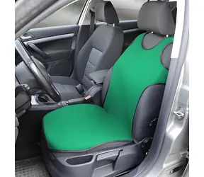 COMPASS Potah sedadla TRIKO SOFT přední zelený / Autopotahy / 1 ks / univerzální upevnění