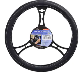 Compass CLASSIC černá / Potah volantu / O 37-39 cm