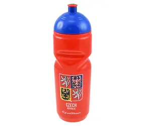 SPORTTEAM Láhev SPORTTEAM ČR červená / 600 ml