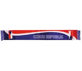 SPORTTEAM Šála ČR 3 / Šála / 100% polyester / 130x18 cm
