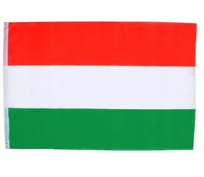 SportTeam Vlajka Maďarsko / Vlajka / 135x90 cm / Nylon