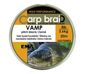 Sema Vamp / Pletená šňůra / 20 m / 8 lbs / 3,62 kg