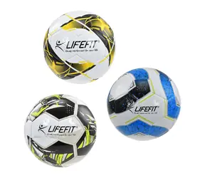 LIFEFIT Fotbalový míč vel. 5 / PVC / Strojově šitý / Do trávy