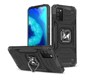 Wozinsky Ring Armor černá / Kryt na mobil / hybridní / magnetický držák / Samsung Galaxy A03s