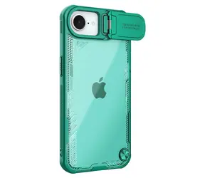 Nillkin Iceblade Prop zelená / Kryt / pro Apple iPhone 16e, 17e / s krytkou objektivu / stojánek