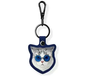 Nimmy Glasses Cool Cat modrá / Pouzdro pro lokalizační tracker