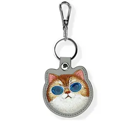 Nimmy Glasses Cool Cat šedá / Pouzdro pro lokalizátor / Design kočičí brýle