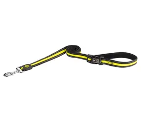 Gimborn Mesh vodítko žluté / Vodítko pro psy / Nylon / 2 x 120 cm