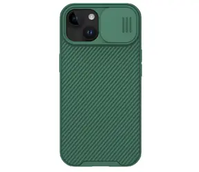 Nillkin CamShield Pro Magnetic zelená / Kryt pro Apple iPhone 15 Plus / S ochranou fotoaparátu