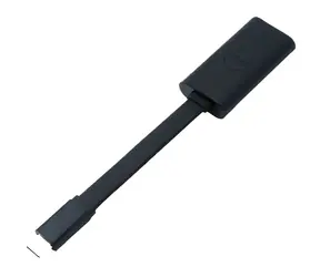 DELL 470-ABND redukce USB-C (M) - RJ-45 (F) černá / Redukce / síťový adaptér pro notebooky a tablety
