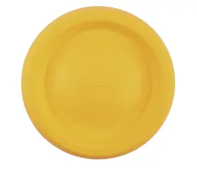 HUHUBAMBOO Létající talíř pro psy žlutá / Hračka pro psy / EVA / O 21 cm
