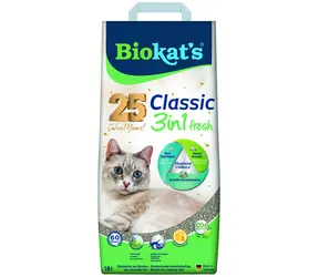 BIOKAT'S Podestýlka Classic Fresh 18 l / Hrudkující / Přírodní jíl