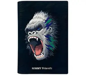 Nimmy Raptor Gorilla pouzdro na doklady a peněženka černé / Pouzdro na doklady / Peněženka