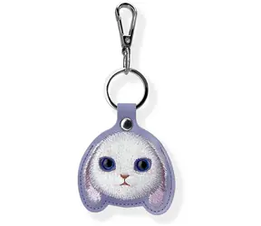 Nimmy Big Eyed Pet 2.0 Rabbit fialová / Pouzdro pro lokalizátor / Design králíček