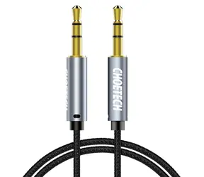 Choetech AUX002 černá / Audio kabel / Jack 3,5 mm - Jack 3,5 mm / 1,2 m