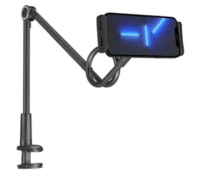 Wozinsky WTHBK5 černá / Držák na telefon a tablet / flexibilní / dlouhé rameno