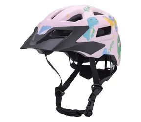 Wozinsky MTB růžová S / Dětská cyklistická helma / odnímatelný kšilt