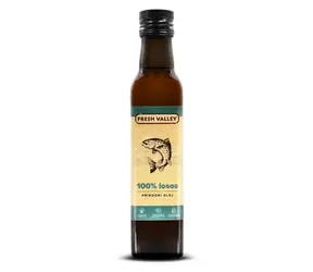 Fresh Valley Rybí olej losos 250 ml / Doplněk stravy pro psy