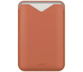 UNIQ Lyden Evo oranžová / Magnetická peněženka na telefon / MagSafe uchycení