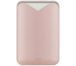 UNIQ Lyden Evo růžová / Magnetická peněženka na telefon / MagSafe uchycení