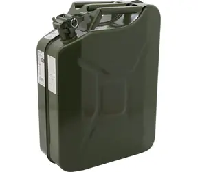 Compass Kanystr kovový 20 l UN homologace / Kanystr na pohonné hmoty / objem 20 l / uzávěr s jištěním
