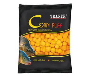 TRAPER Partikl Pufovaná kukuřice 4 mm Scopex / Rybářská nástraha / Plovoucí