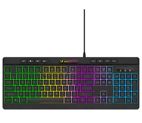 Wozinsky WKG-1044 černá / Herní klávesnice / membránová / podsvícená / USB / drátová