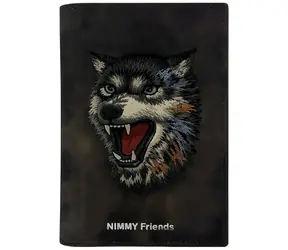 Nimmy Raptor Wolf hnědá / Pouzdro na doklady / Peněženka