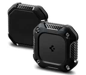 Spigen Tough Armor pouzdro pro Apple AirTag 1/2 černá / Pouzdro